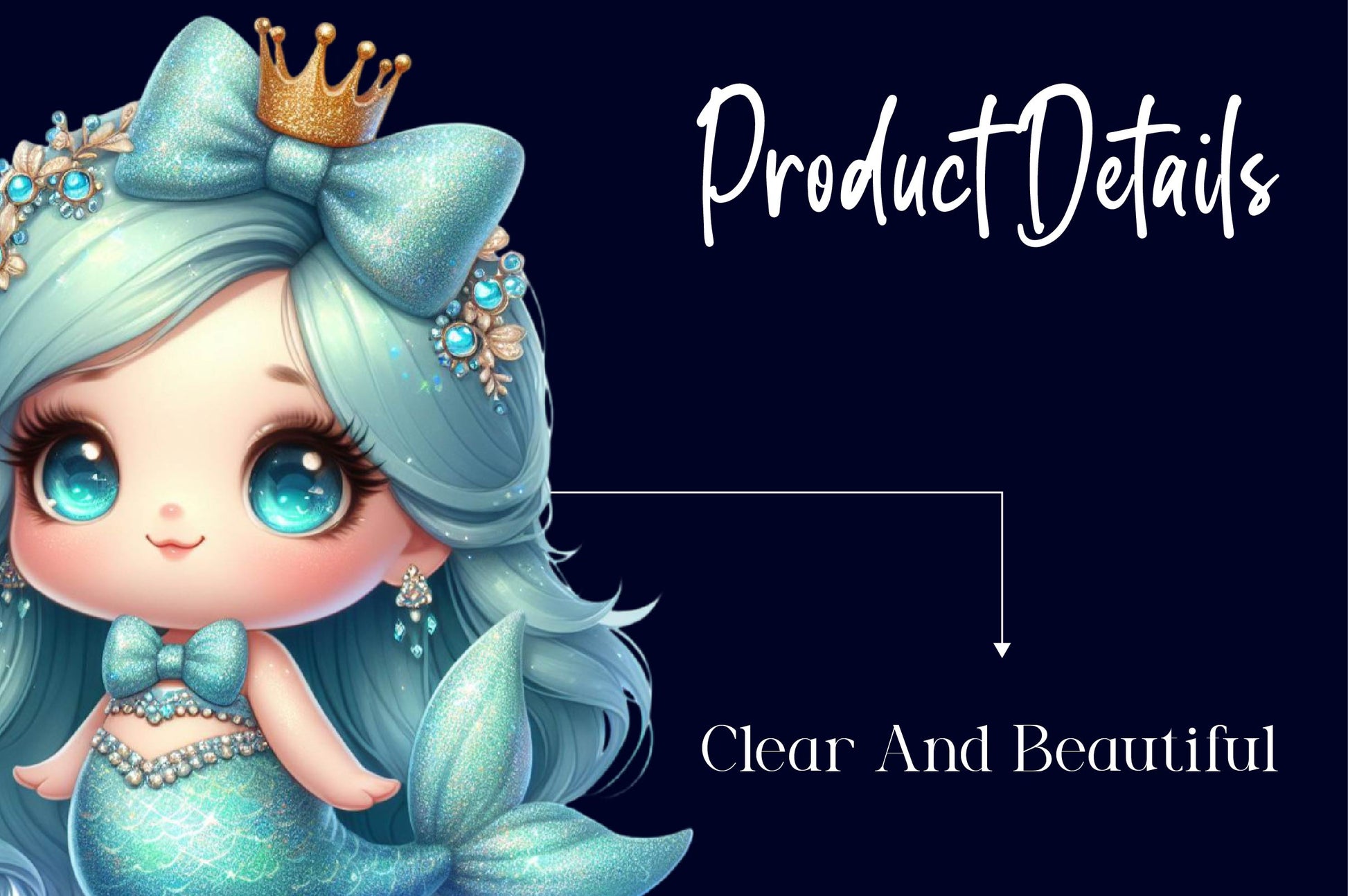 Cute Mermaid Clipart Bundle 1 - CraftNest - Digital Crafting and Art