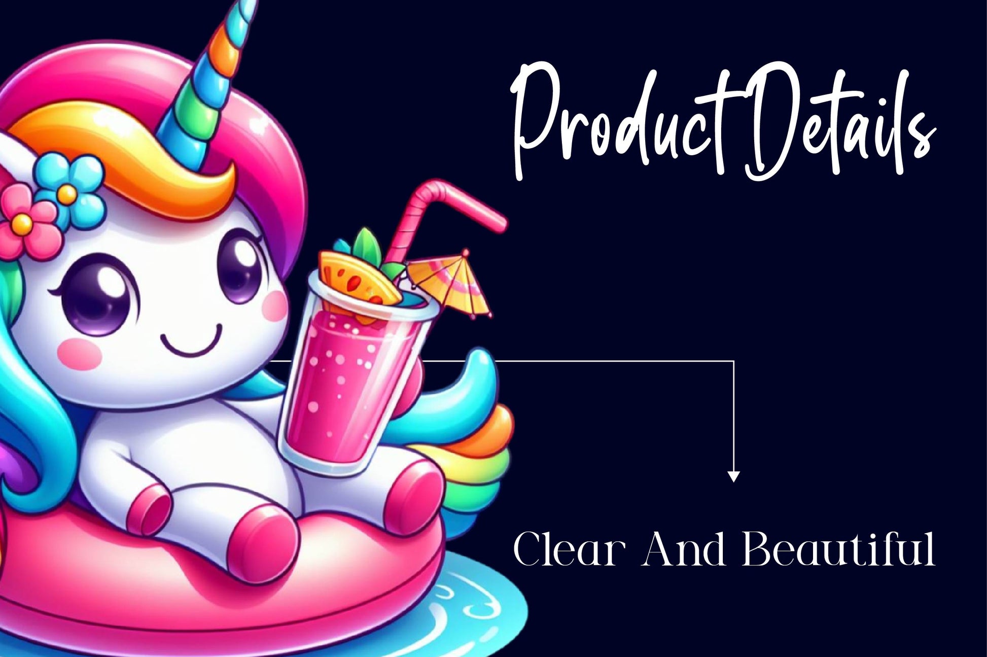 Cute Unicorn Summer Clipart Bundle - CraftNest - Digital Crafting and Art