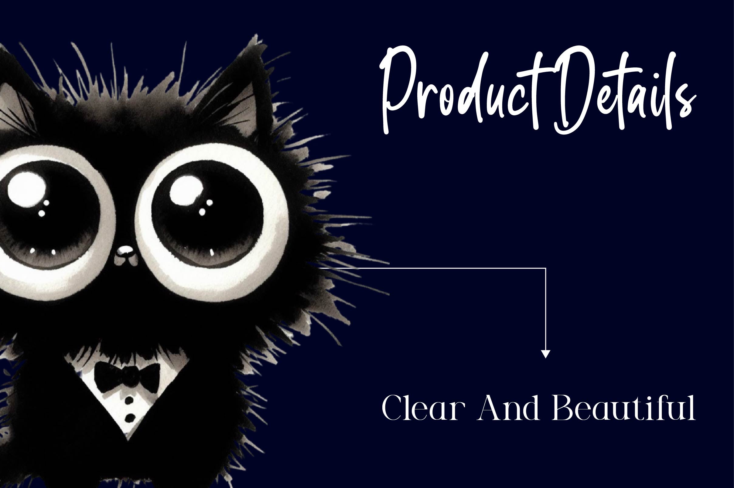 Whimsical Black Cat Clipart Bundle 2 - CraftNest - Digital Crafting and Art