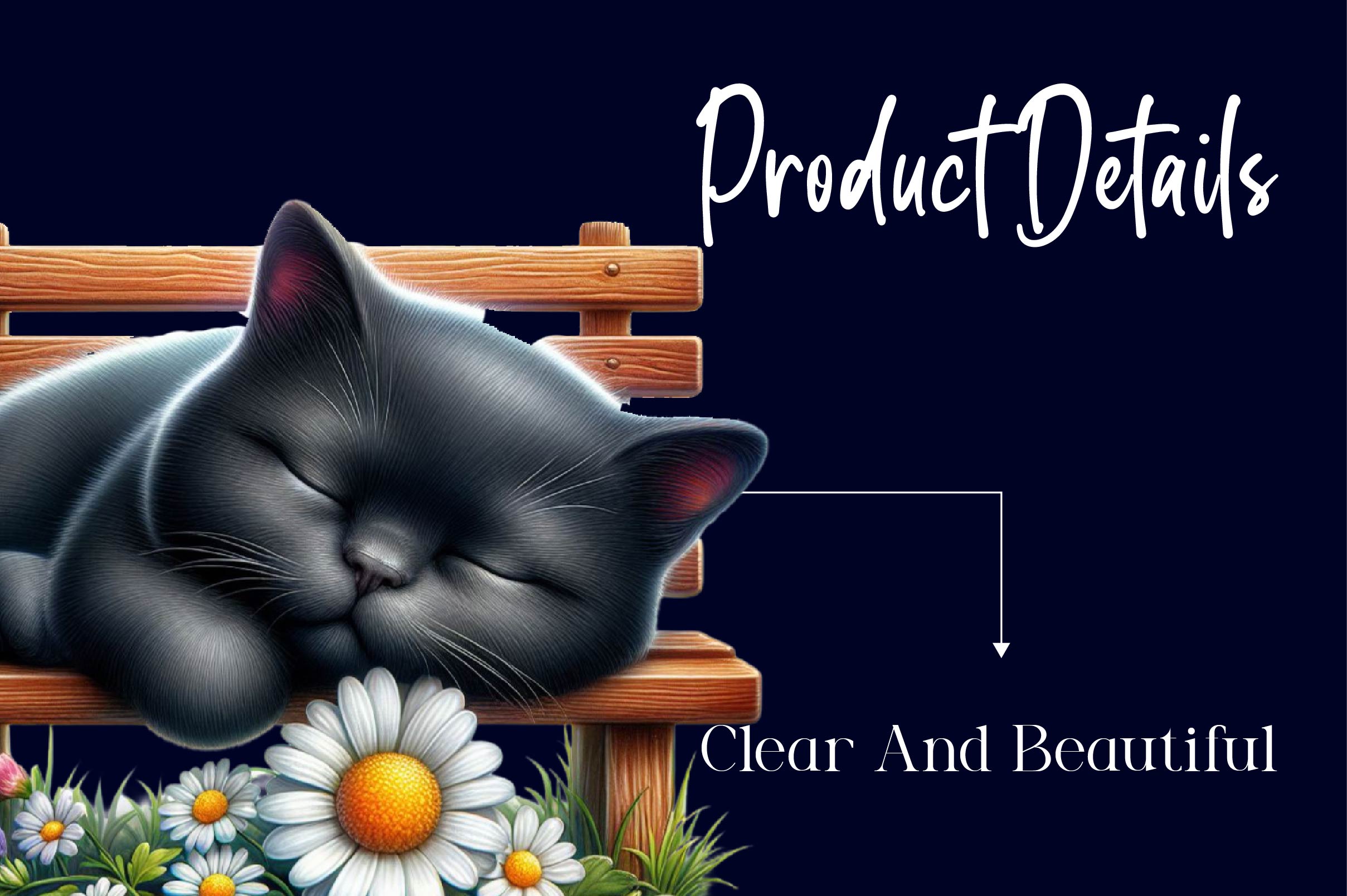 Spring Black Cat Clipart Bundle - CraftNest - Digital Crafting and Art