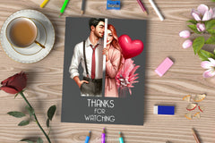 Valentine Peeking Clipart Bundle - CraftNest - Digital Crafting and Art