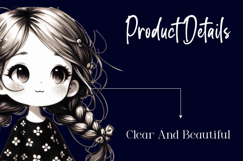 Hand Drawn Children Clipart Bundle - CraftNest - Digital Crafting and Art