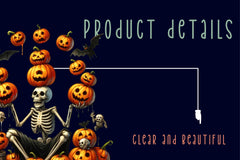 Funny Halloween Skeleton Pumpkin Clipart Bundle - CraftNest - Digital Crafting and Art
