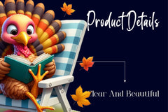 Cute Turkey Clipart Bundle - CraftNest - Digital Crafting and Art