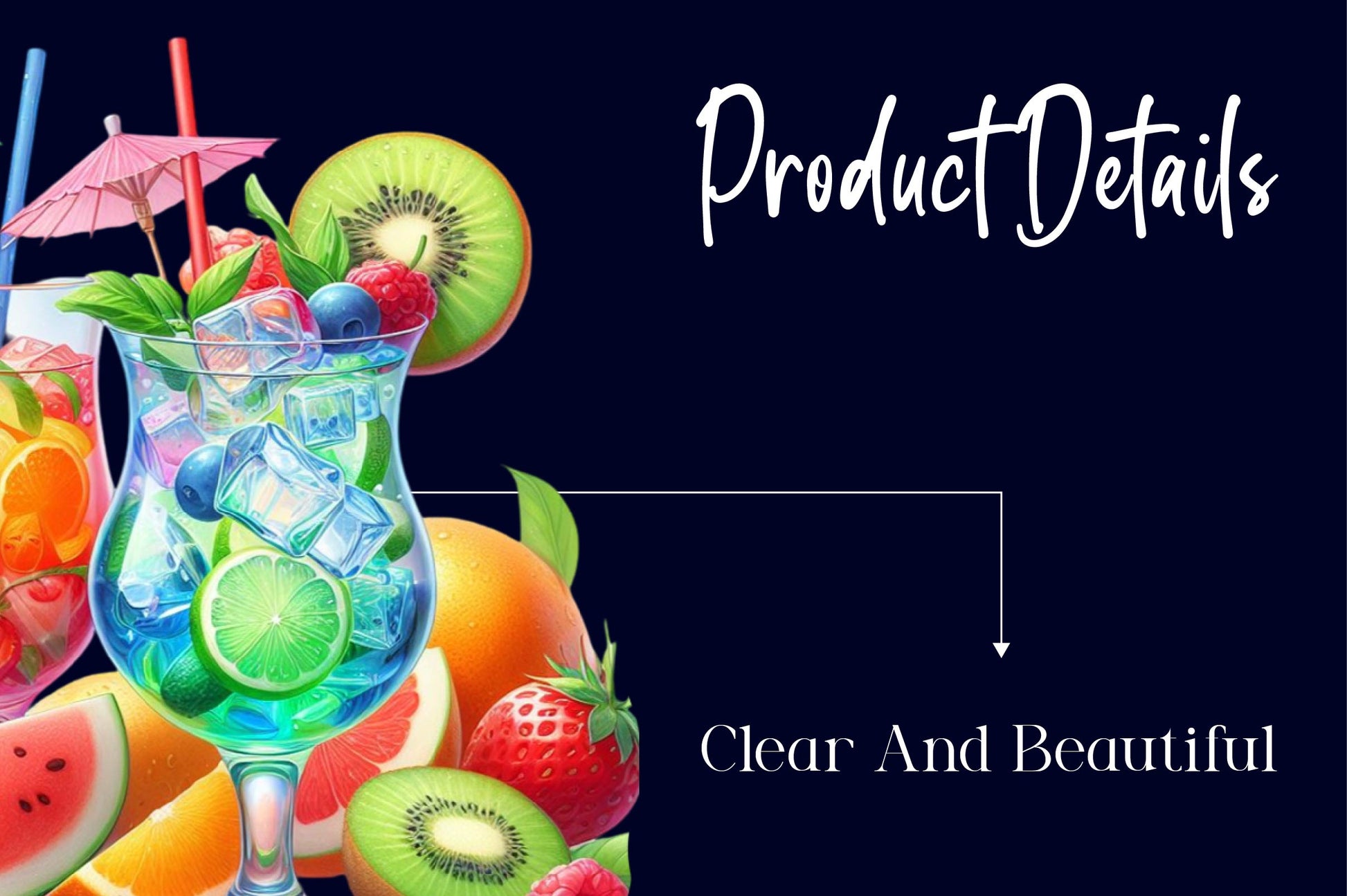 Summer Cocktail Clipart Bundle - CraftNest - Digital Crafting and Art