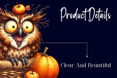 Autumn Funny Tawny Owl Clipart Bundle - CraftNest - Digital Crafting and Art