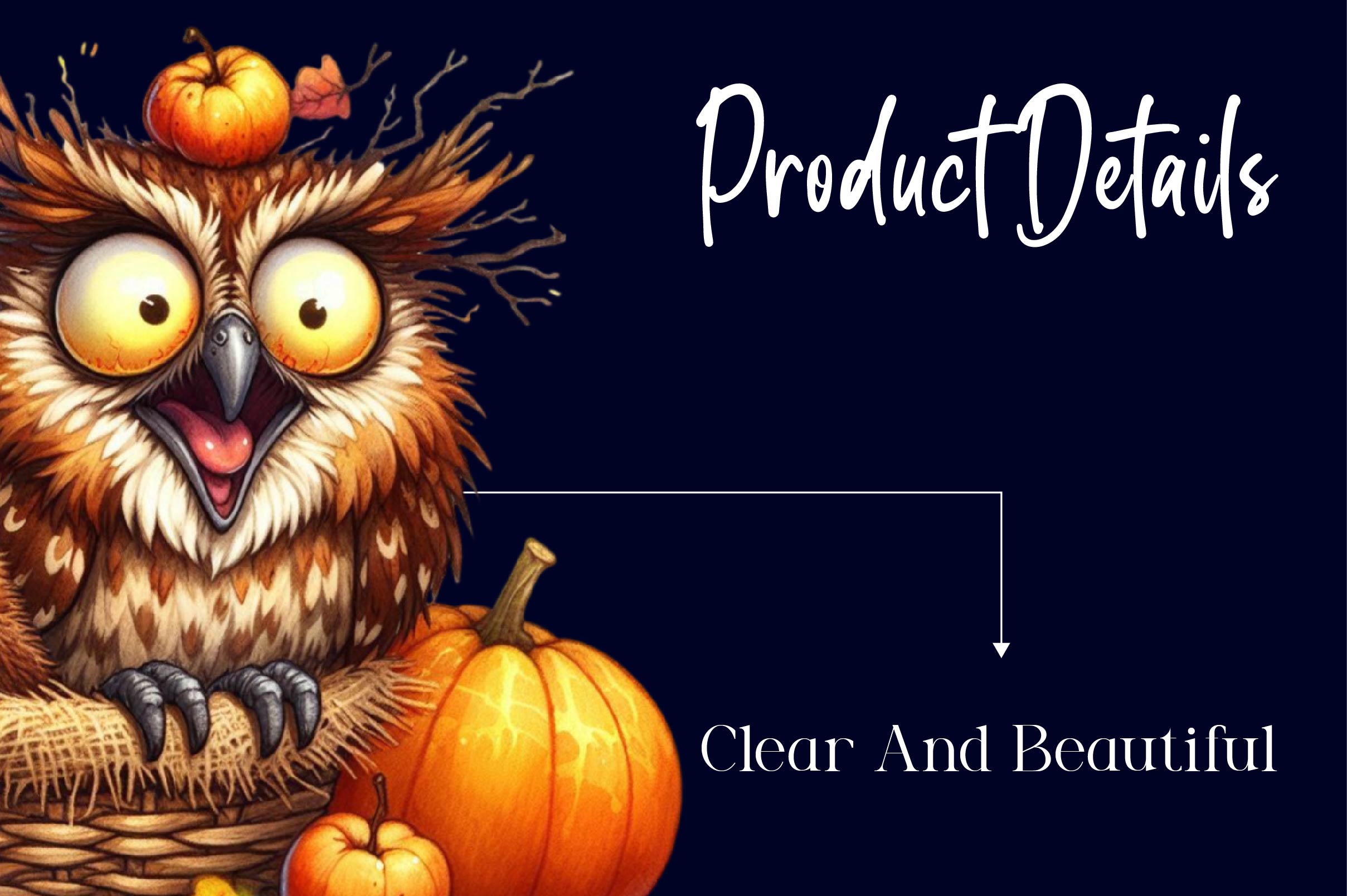 Autumn Funny Tawny Owl Clipart Bundle - CraftNest - Digital Crafting and Art