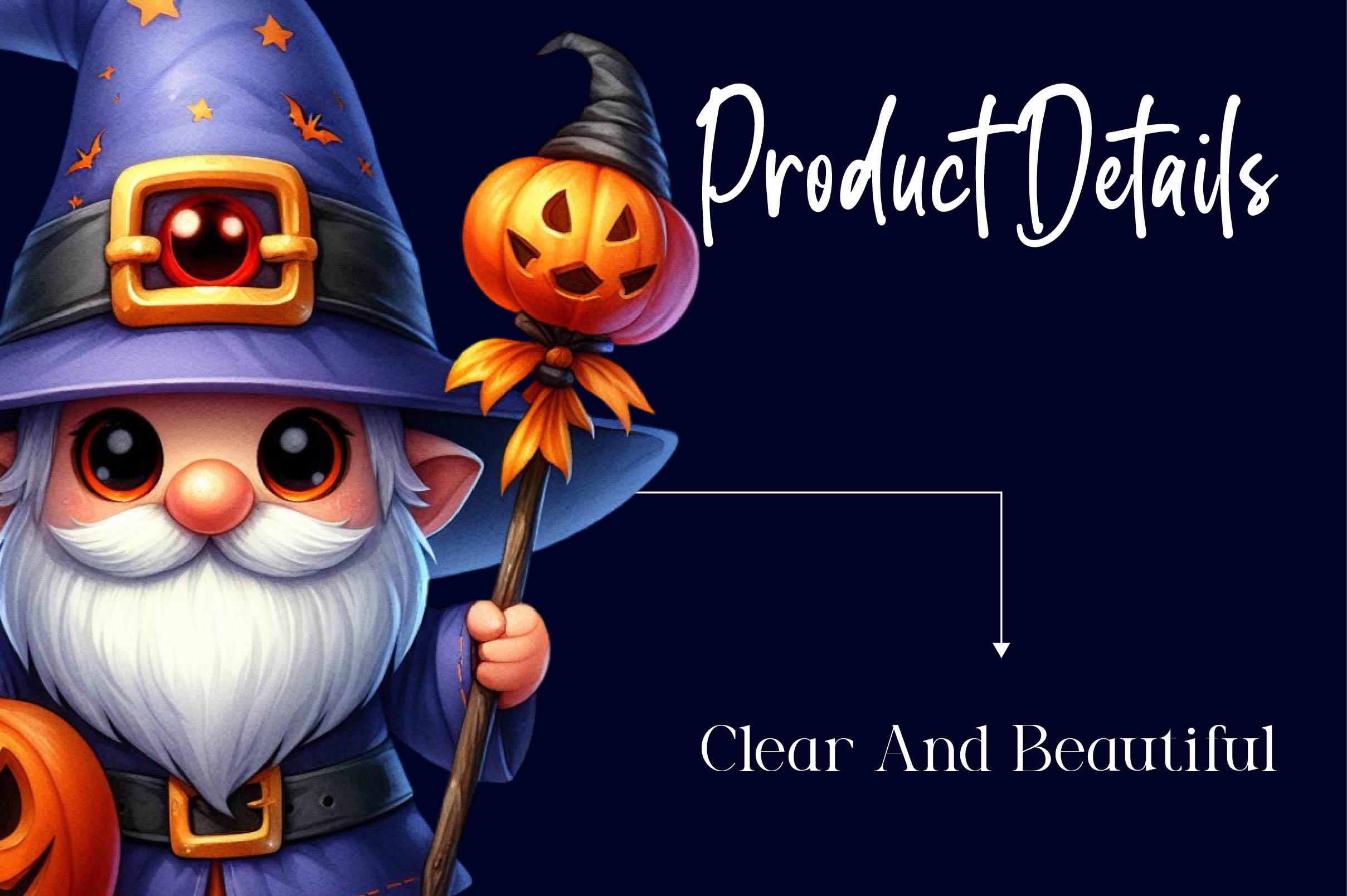 Halloween Kawaii Cute Gnome Clipart Bundle - CraftNest - Digital Crafting and Art