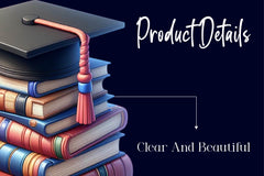 Graduation With Books Clipart Bundle - CraftNest - Digital Crafting and Art