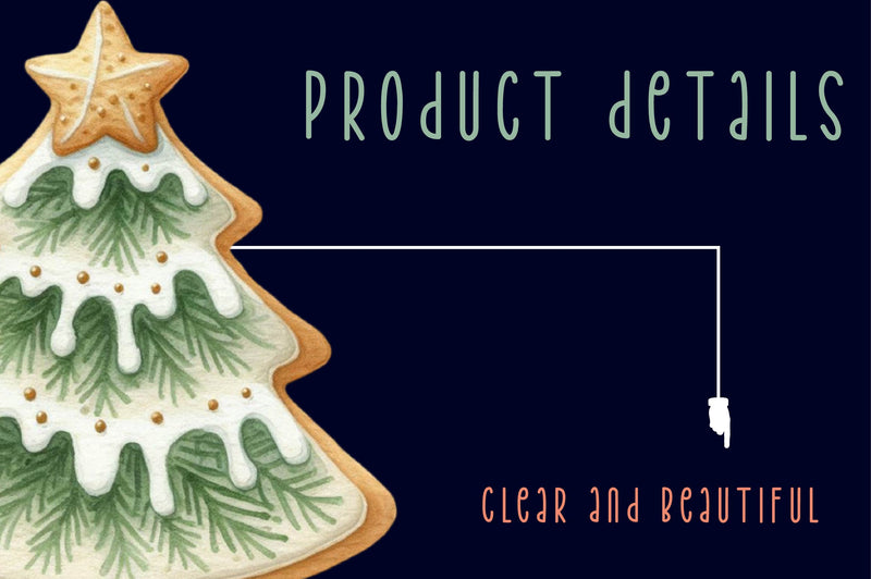 Christmas Cookie Tree Clipart Bundle - CraftNest - Digital Crafting and Art