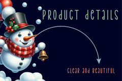 Christmas Balloon Snowman Clipart Bundle - CraftNest - Digital Crafting and Art