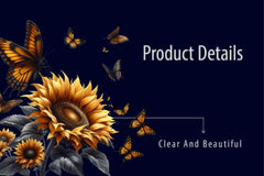 Sunflower And Butterfly Clipart Bundle - CraftNest - Digital Crafting and Art