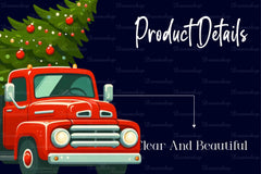 Christmas Truck Clipart Bundle - CraftNest - Digital Crafting and Art