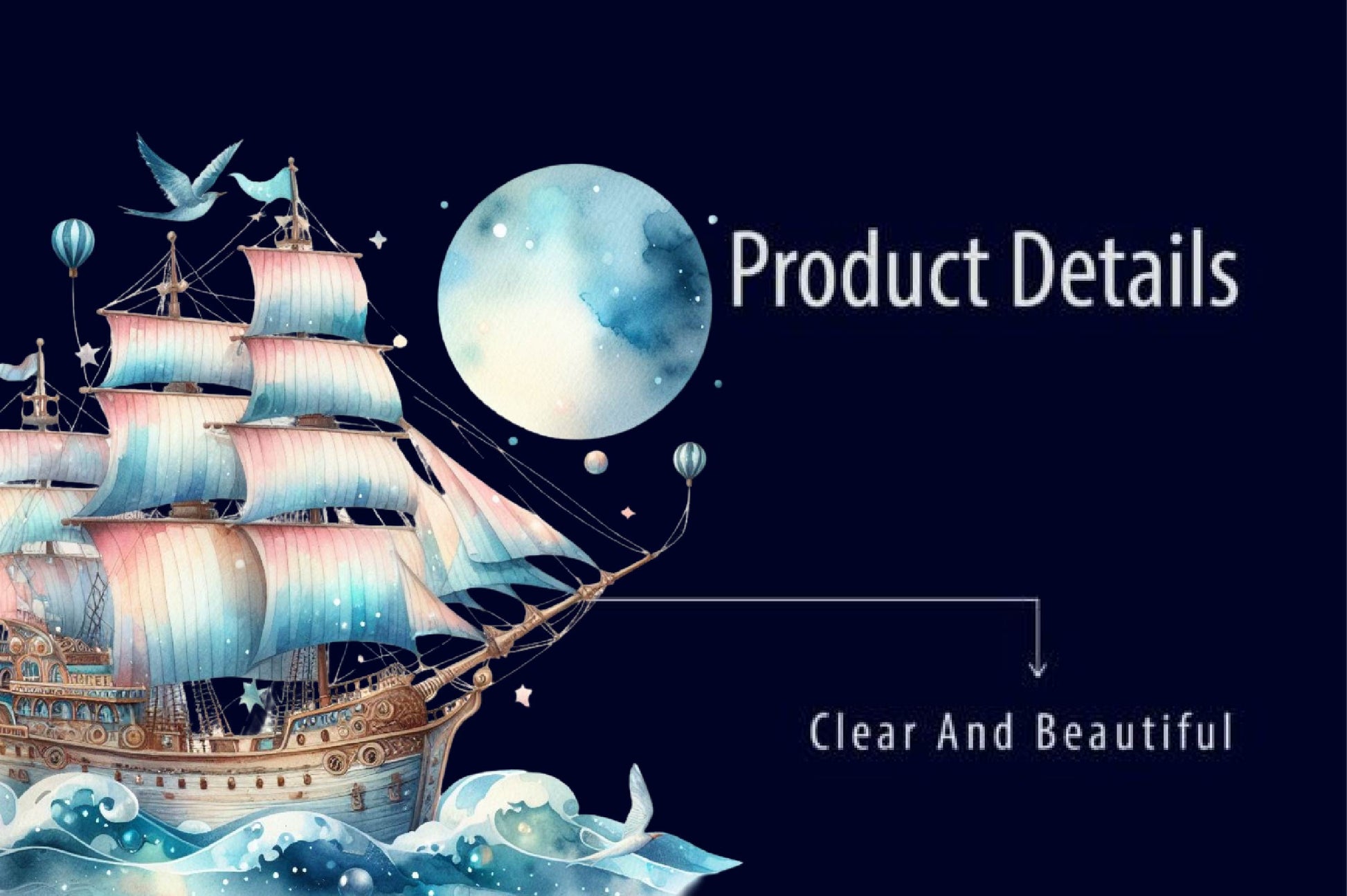 Dream Ships Clipart Bundle - CraftNest - Digital Crafting and Art
