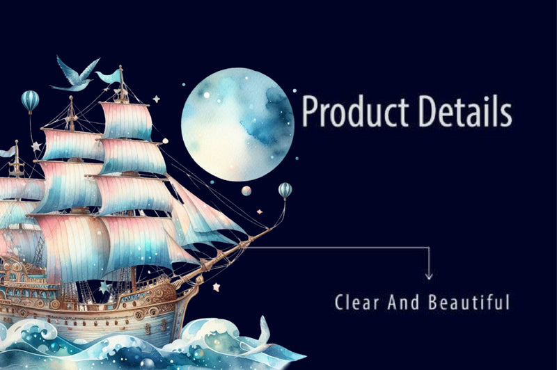 Dream Ships Clipart Bundle - CraftNest - Digital Crafting and Art