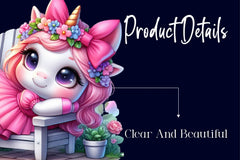 Cute Unicorn Clipart Bundle 1 - CraftNest - Digital Crafting and Art