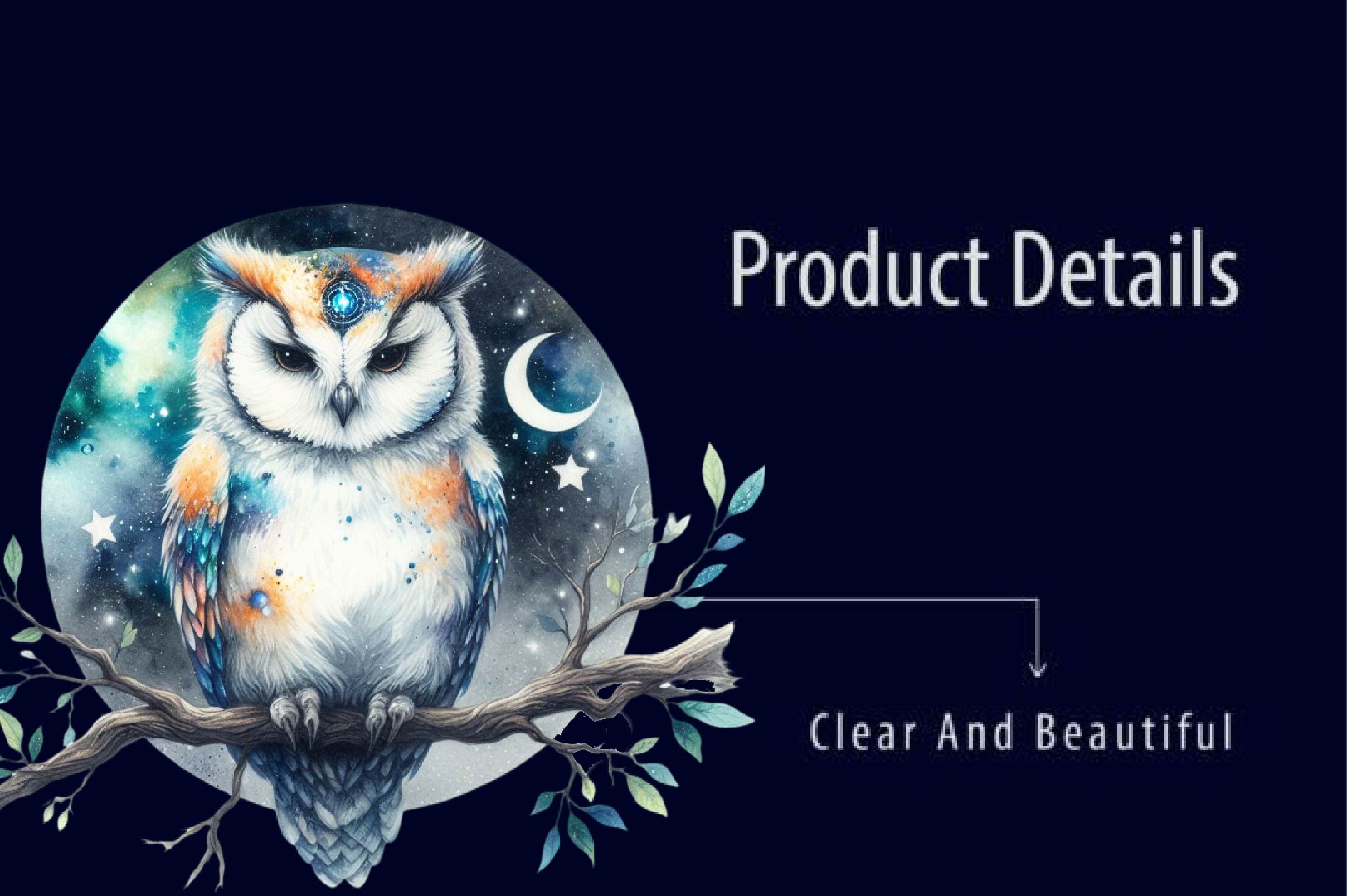 Celestial Owls Clipart Bundle - CraftNest - Digital Crafting and Art