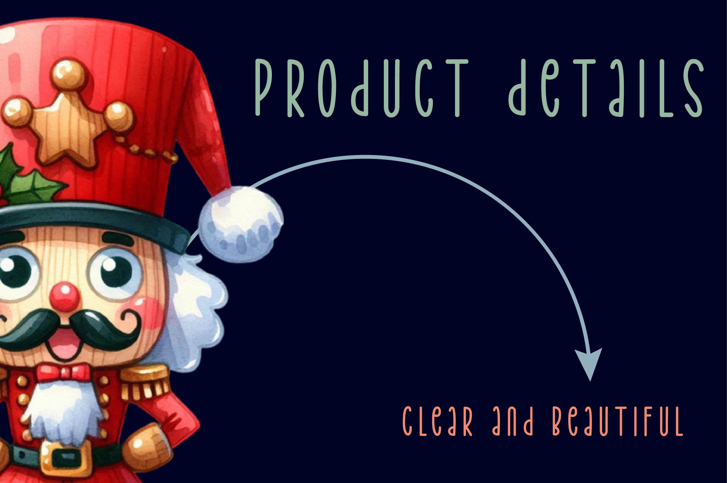 Christmas Funny Nutcracker Clipart Bundle - CraftNest - Digital Crafting and Art