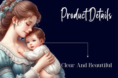 Retro Mom And Baby Clipart Bundle - CraftNest - Digital Crafting and Art