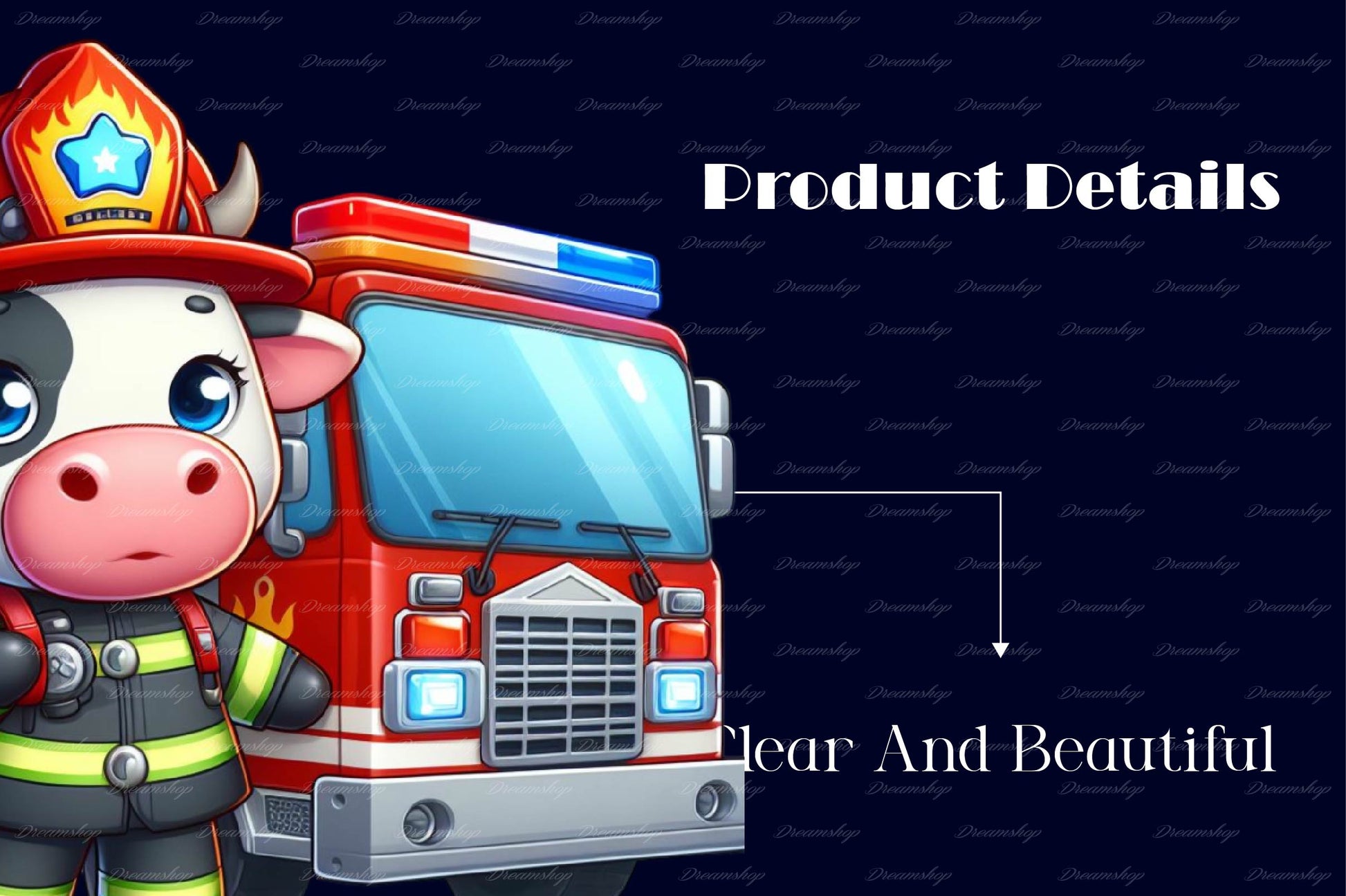 Cute Firefighters Animals Clipart Bundle - CraftNest - Digital Crafting and Art