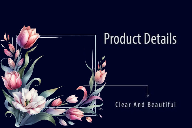 Floral Frame Clipart Bundle - CraftNest - Digital Crafting and Art