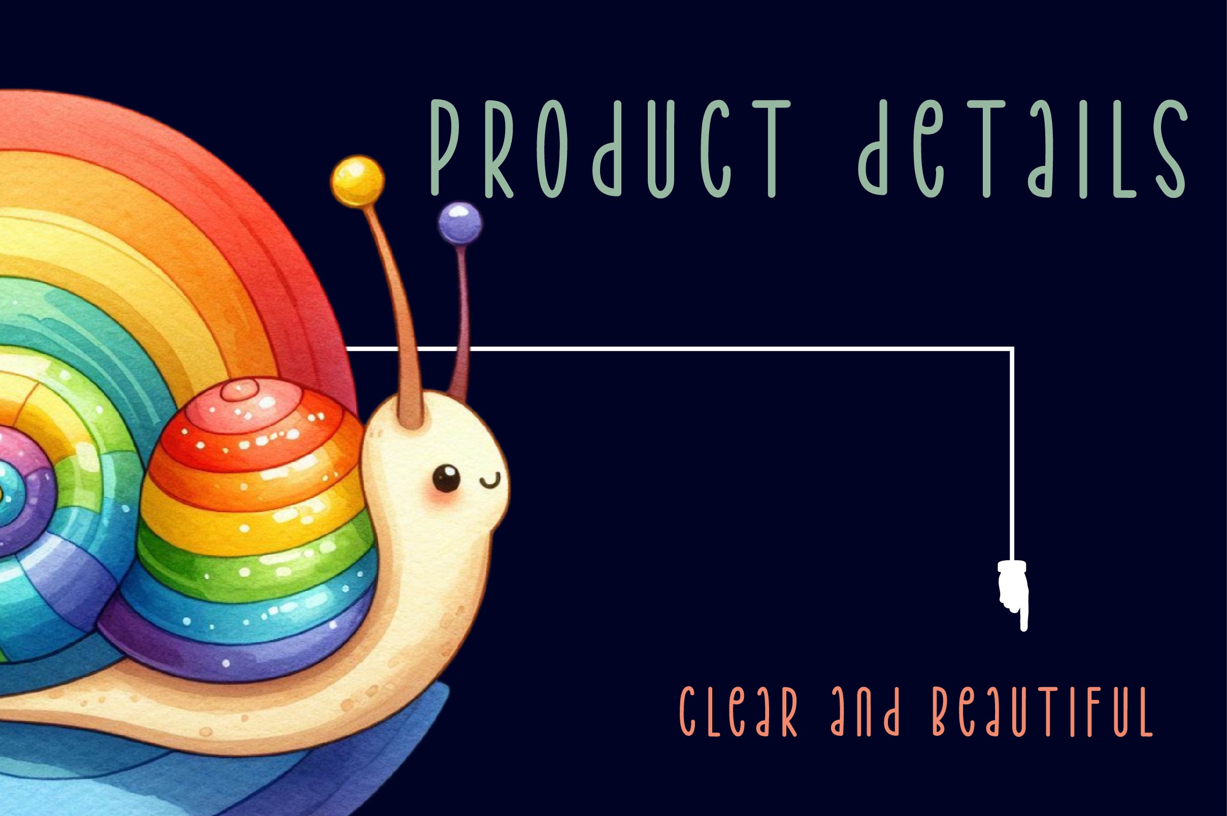 Rainbow Snail Clipart Bundle - CraftNest - Digital Crafting and Art