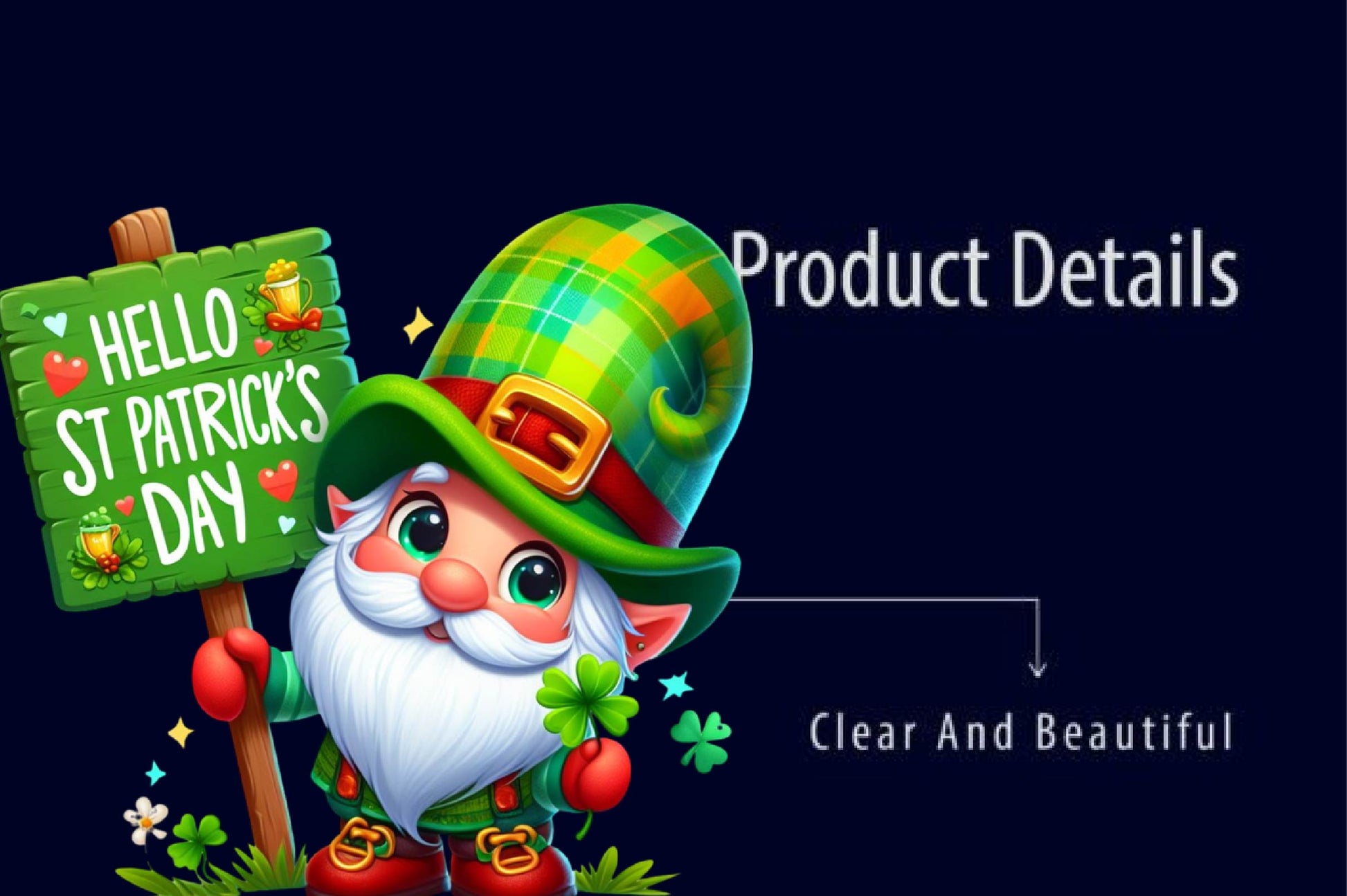 Hello St Patrick's Day Gnomes Clipart Bundle - CraftNest - Digital Crafting and Art