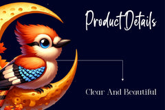 Cute Autumn Jay Clipart Bundle - CraftNest - Digital Crafting and Art