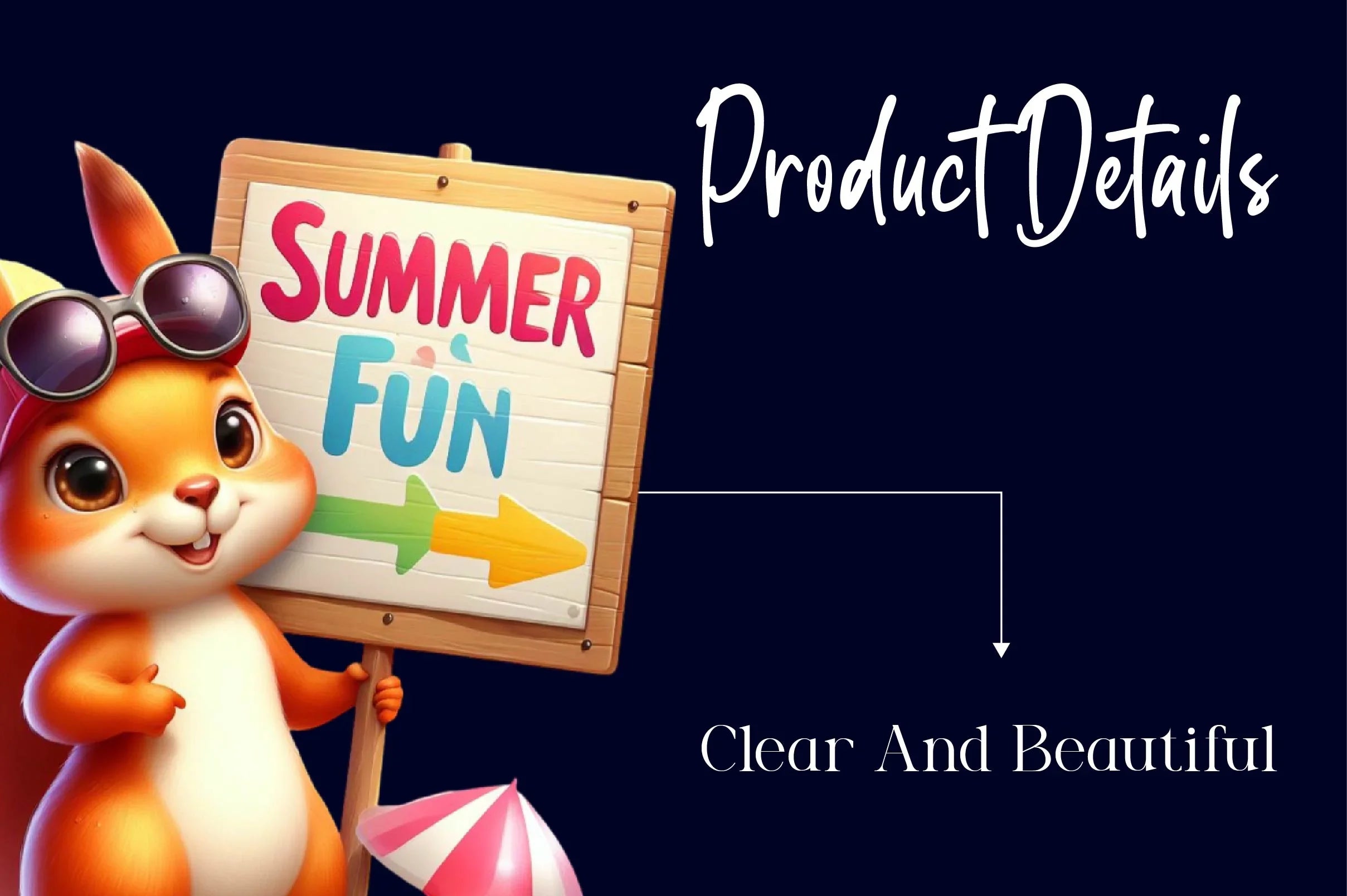 Summer Squirrel Clipart Bundle - CraftNest - Digital Crafting and Art