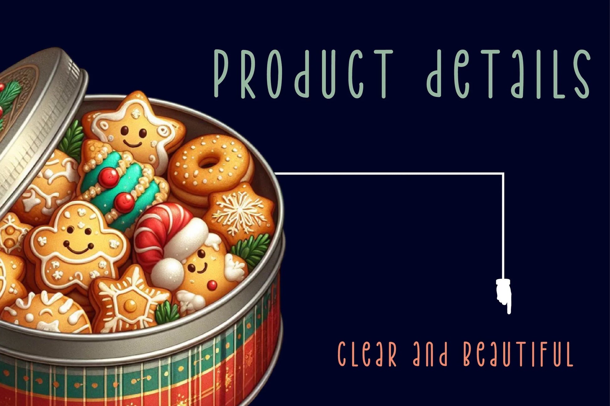 Holiday Christmas Cookies Clipart Bundle - CraftNest - Digital Crafting and Art