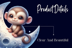 Monkey Clipart Bundle - CraftNest - Digital Crafting and Art