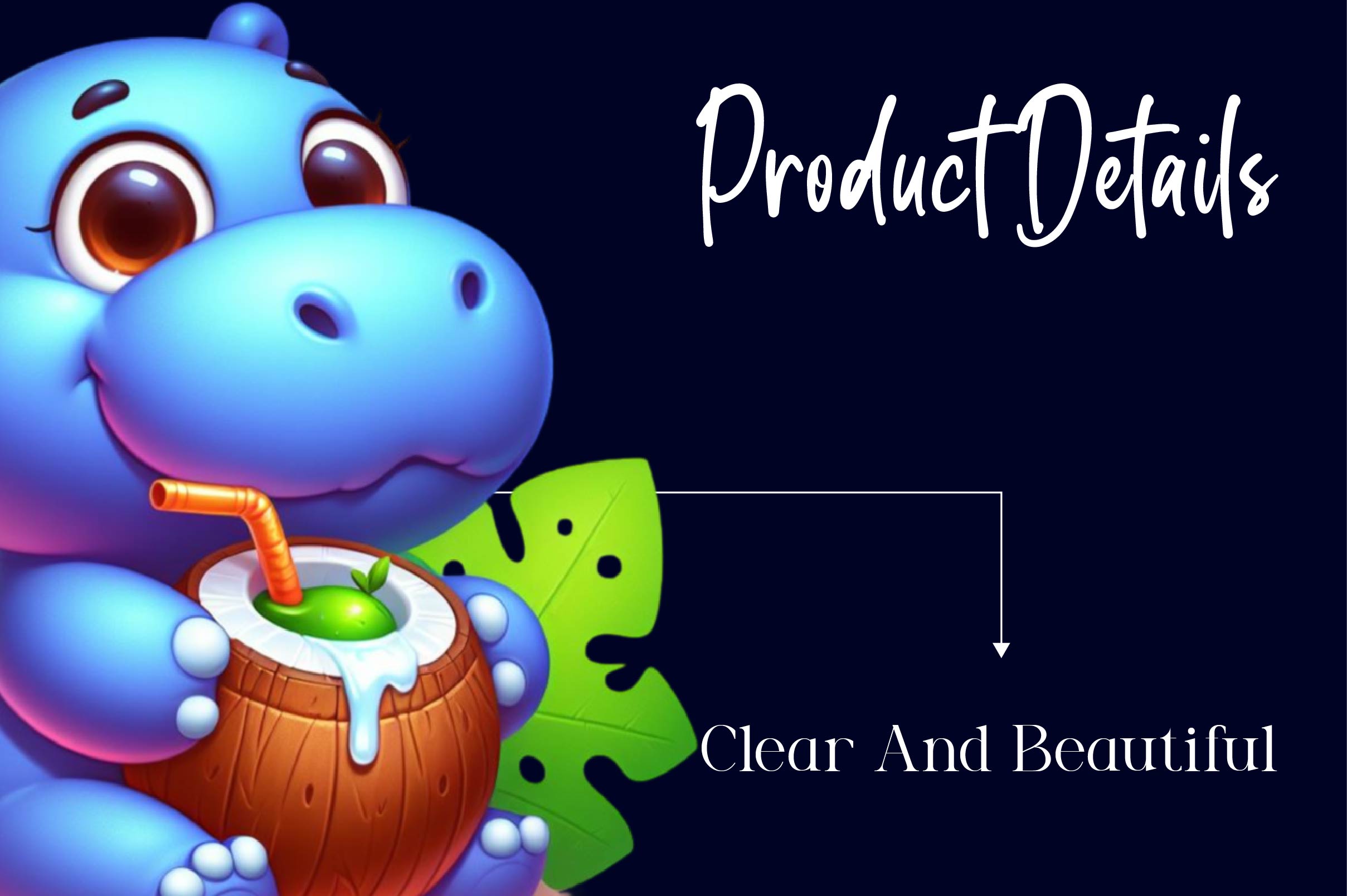 Funny Hippo In Pool Party Clipart Bundle - CraftNest - Digital Crafting and Art