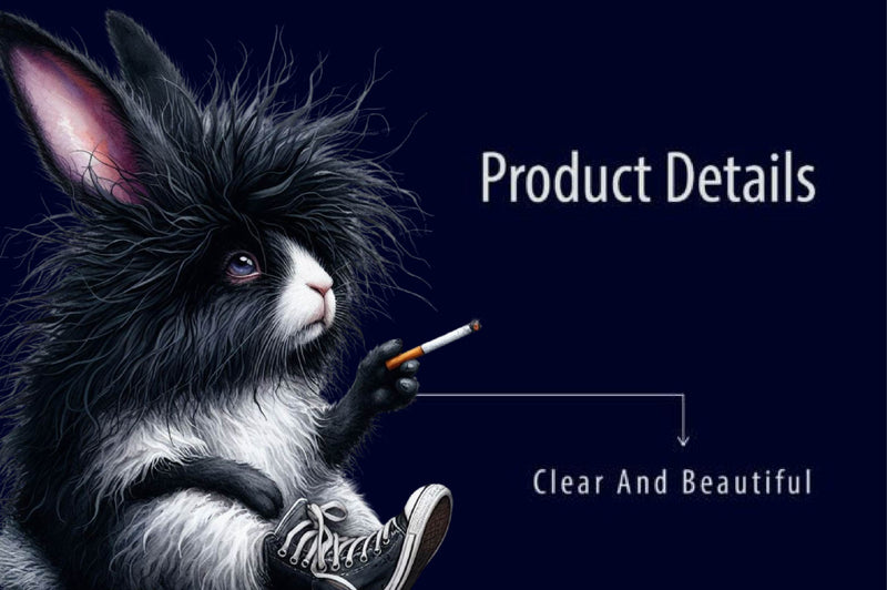 Creepy Black Bunny Clipart Bundle - CraftNest - Digital Crafting and Art