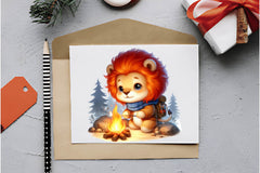 Camping Animals Clipart Bundle 1 - CraftNest - Digital Crafting and Art