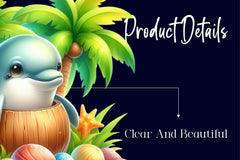 Cute Summer Animals Clipart Bundle - CraftNest - Digital Crafting and Art