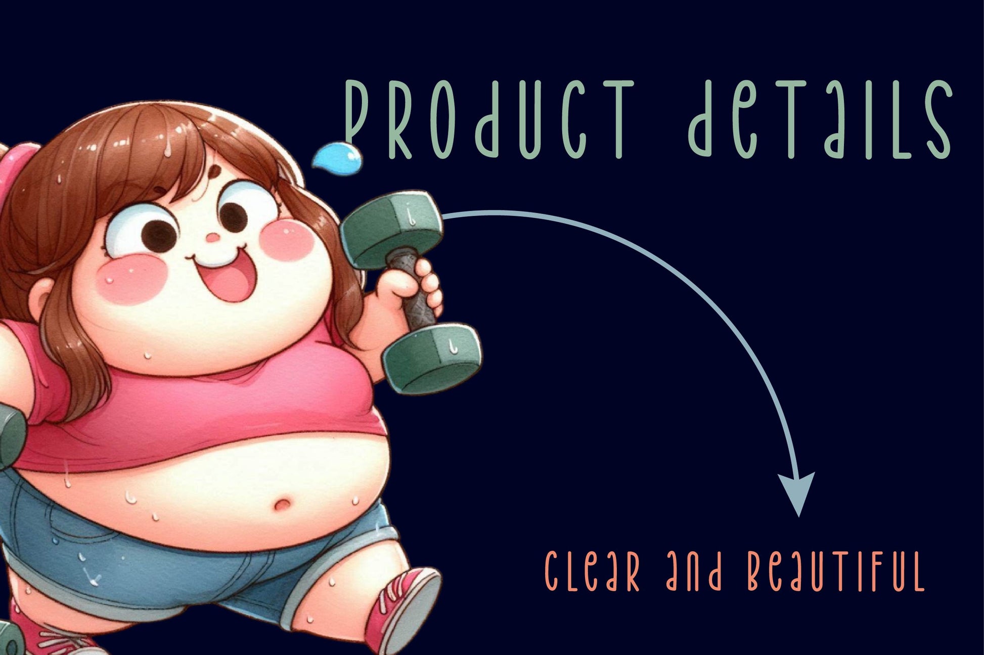 Cute Chubby Fat Girl Clipart Bundle - CraftNest - Digital Crafting and Art