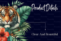 Jungle Animals Clipart Bundle - CraftNest - Digital Crafting and Art