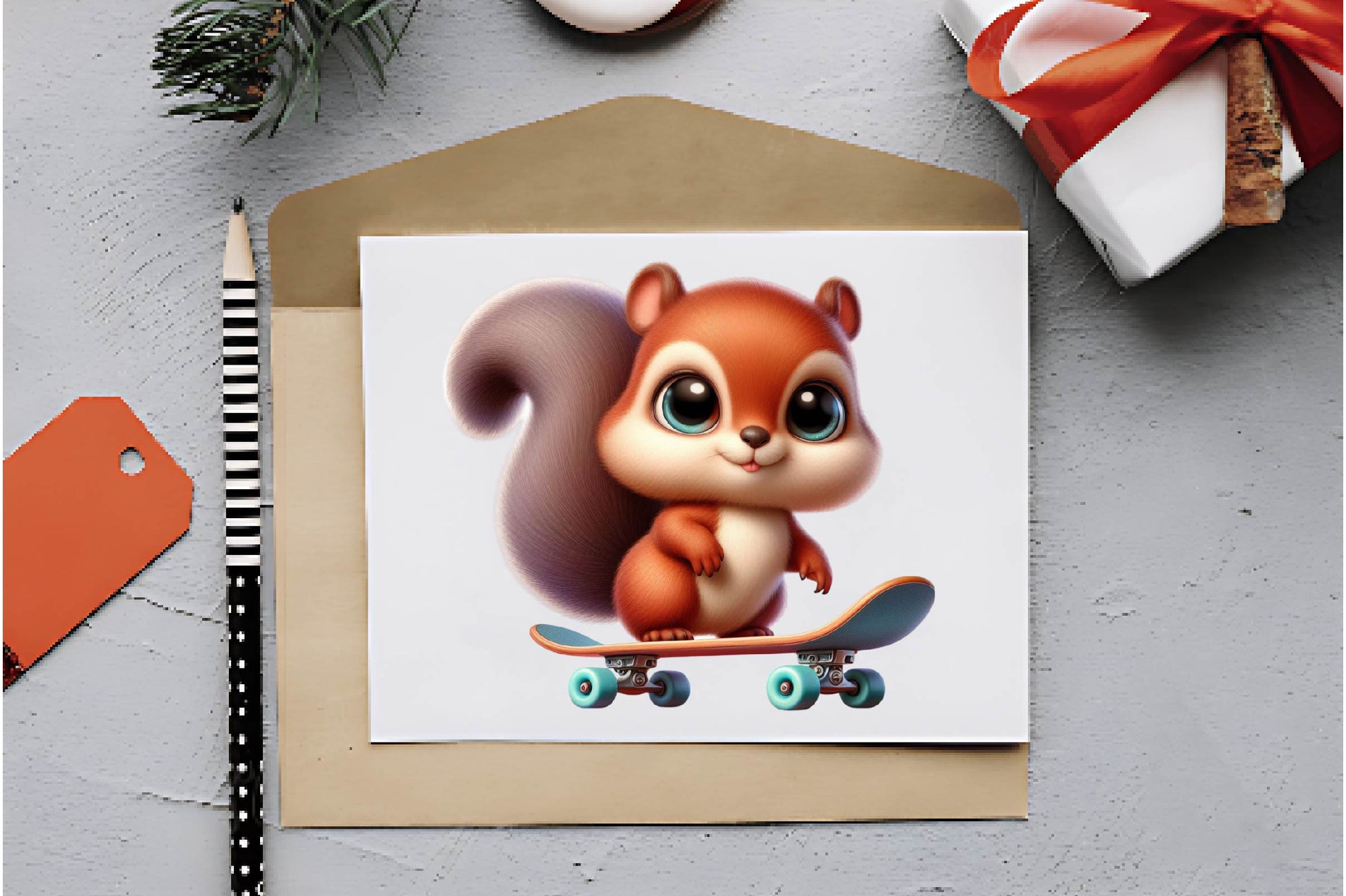 Baby Animals Skateboard Clipart Bundle - CraftNest - Digital Crafting and Art