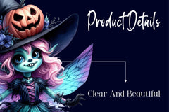 Halloween Scary Fairy Clipart Bundle - CraftNest - Digital Crafting and Art