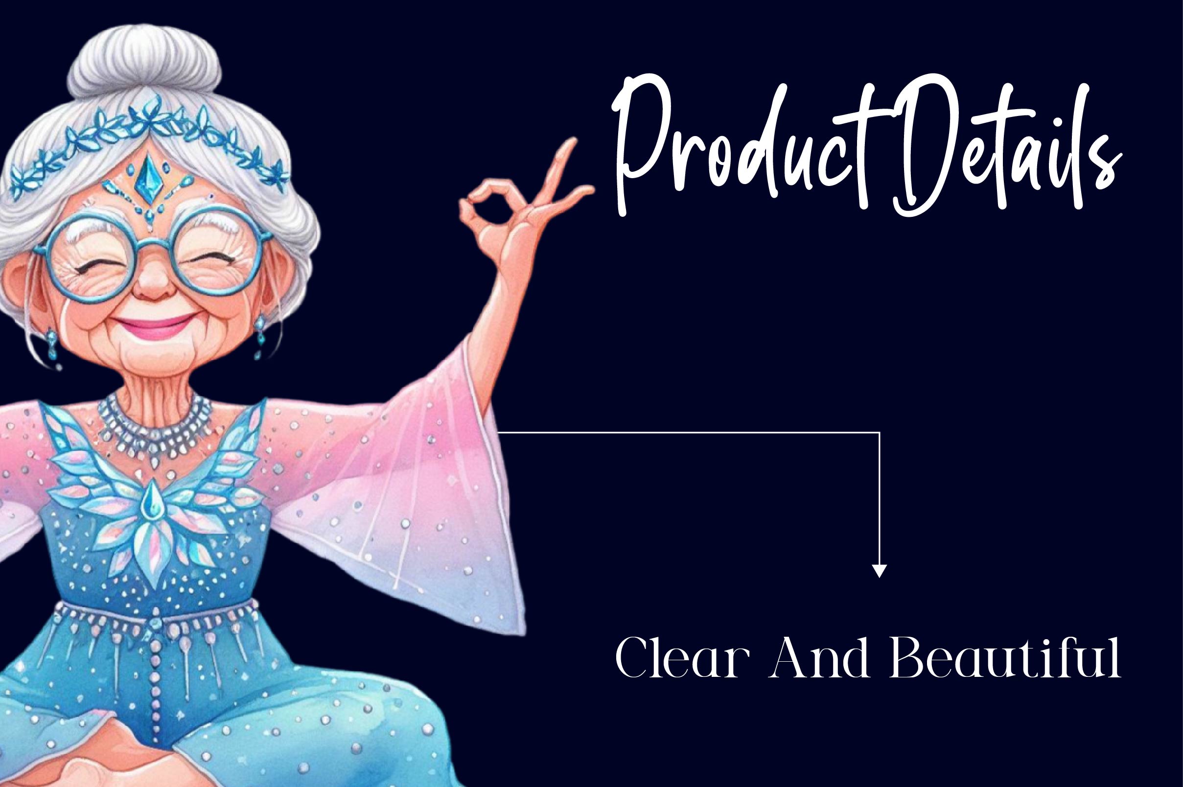 Funny Old Ladies Clipart Bundle - CraftNest - Digital Crafting and Art