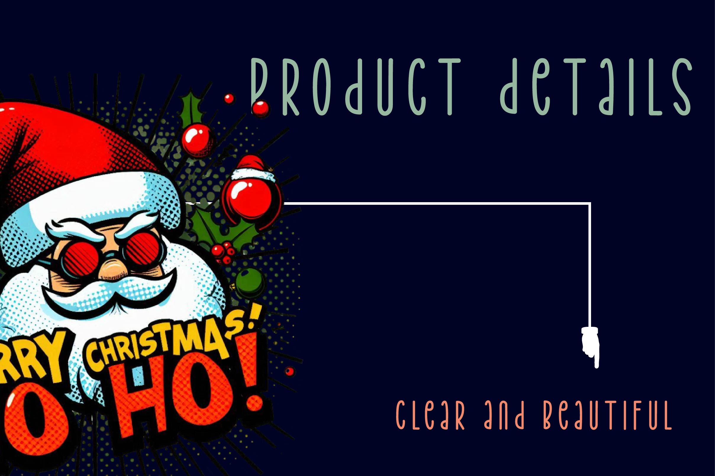 Retro Christmas Pop Art Clipart Bundle - CraftNest - Digital Crafting and Art