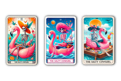 Salty Cowgirl Tarot Howdy Bitches Clipart Bundle - CraftNest - Digital Crafting and Art