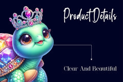 Crystals Sea Turtle Clipart Bundle - CraftNest - Digital Crafting and Art