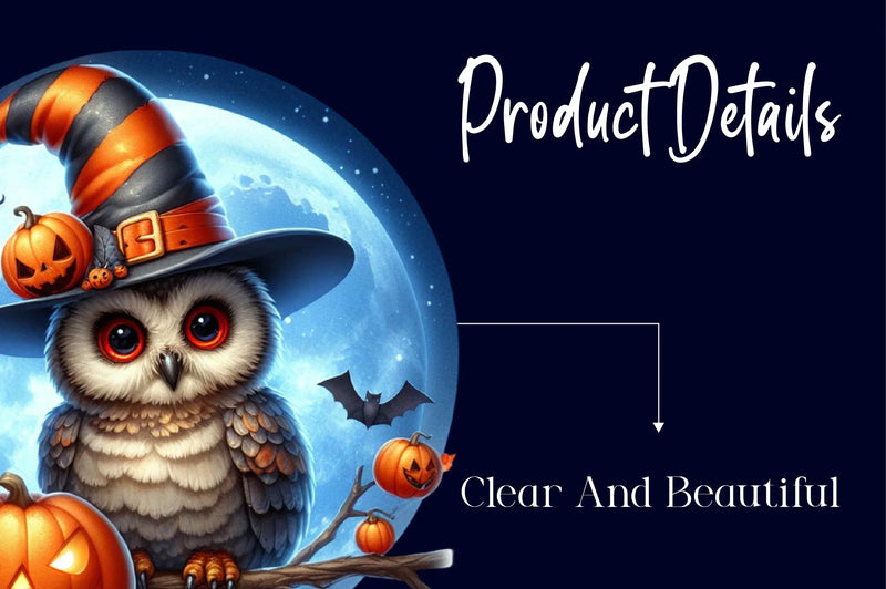 Halloween Bright Owl Clipart Bundle - CraftNest - Digital Crafting and Art