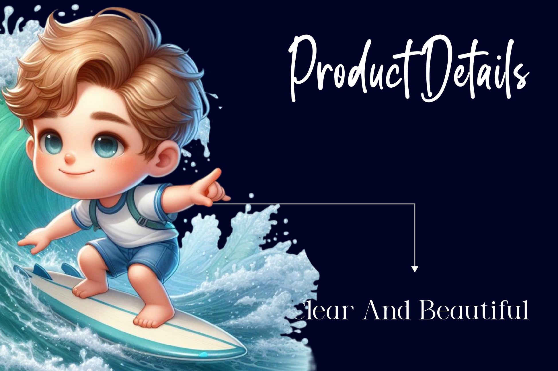 Surfing Boy Clipart Bundle - CraftNest - Digital Crafting and Art