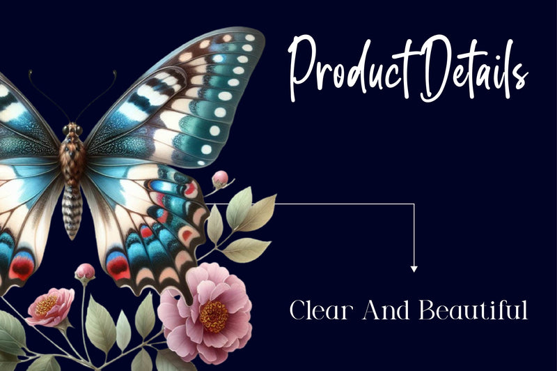 Retro Flower Butterfly Clipart Bundle - CraftNest - Digital Crafting and Art