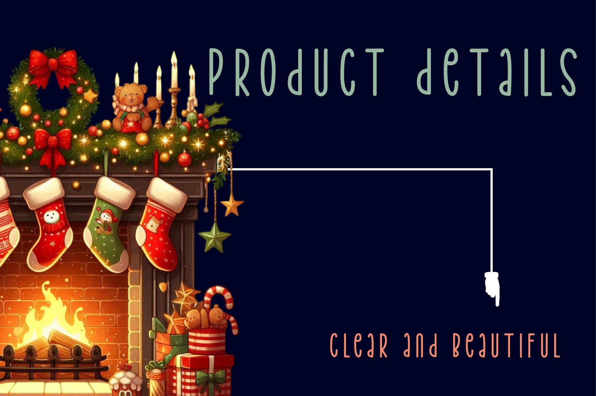 Christmas Fireplace Clipart Bundle - CraftNest - Digital Crafting and Art