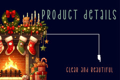 Christmas Fireplace Clipart Bundle - CraftNest - Digital Crafting and Art