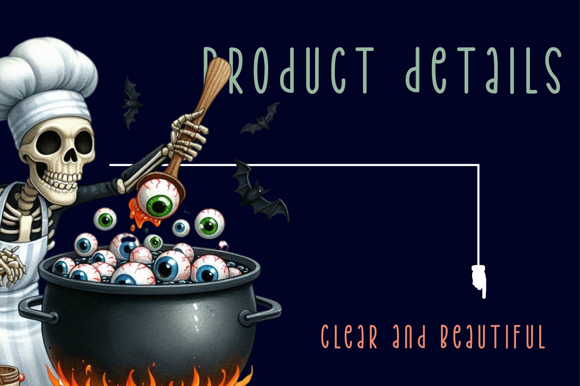 Funny Halloween Skeleton Chef Clipart Bundle - CraftNest - Digital Crafting and Art