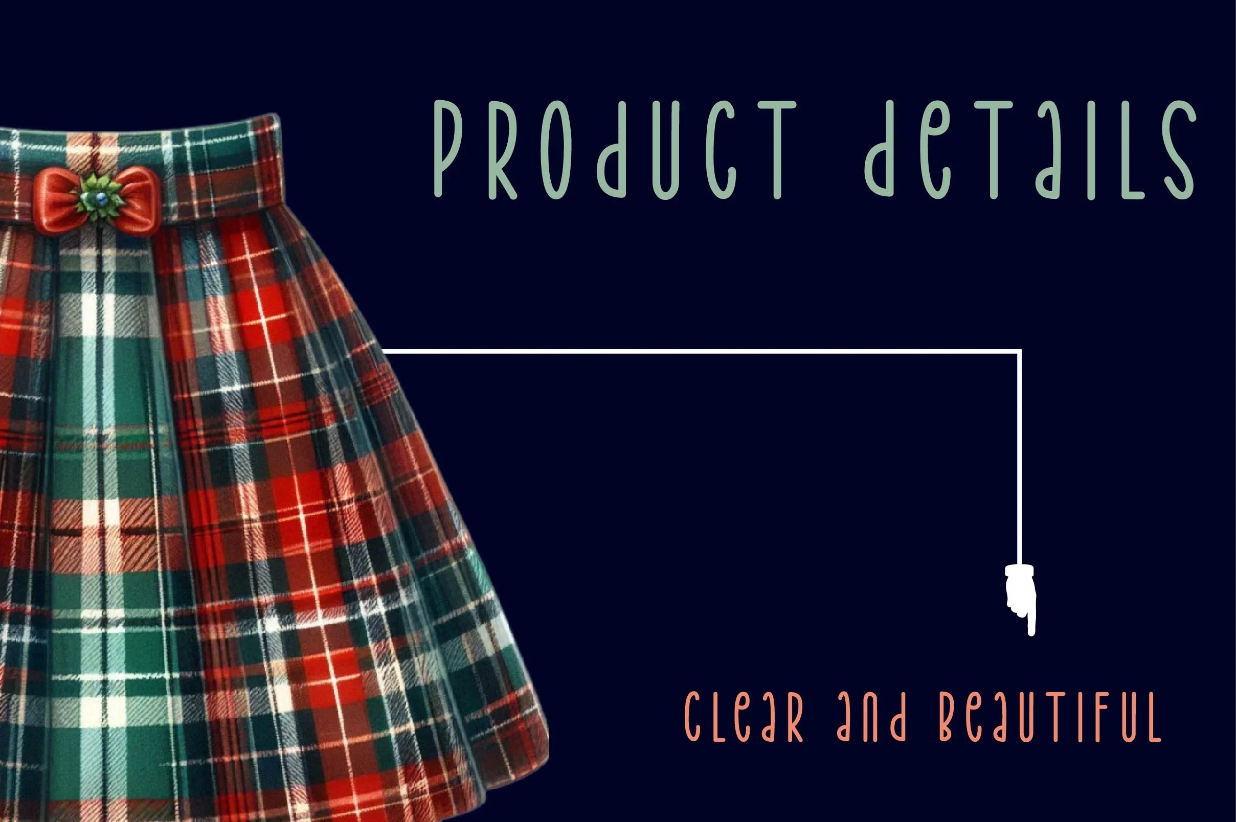 Christmas Plaid Skirt Clipart Bundle - CraftNest - Digital Crafting and Art